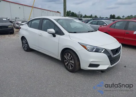 2022 Nissan Versa 1.6 Sv Xtronic Cvt из США, поврежденный, VIN 3N1CN8EV9NL839899